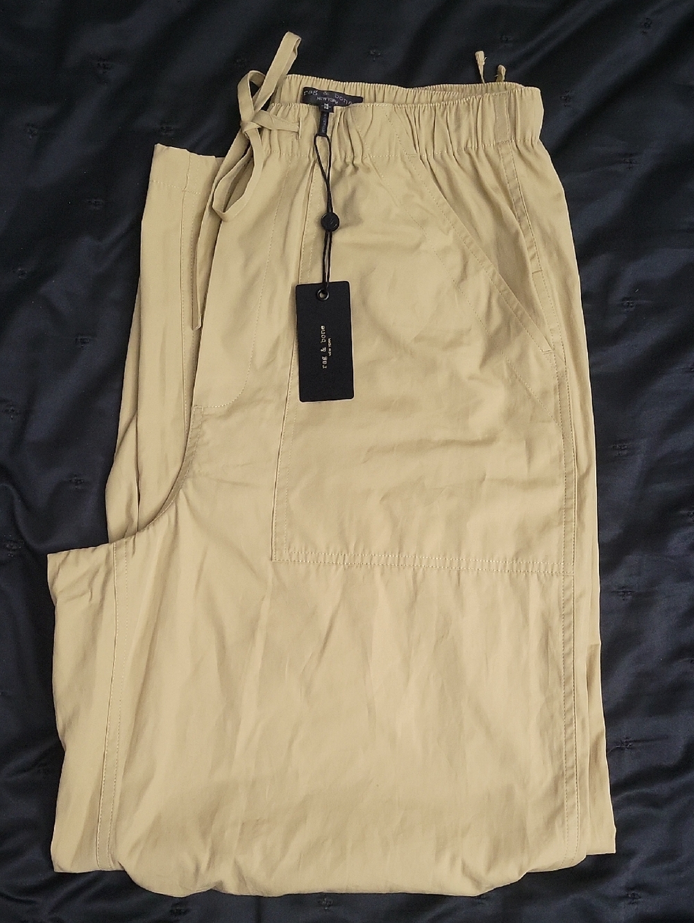 Rag & Bone Light Brown Adina Cotton Pant